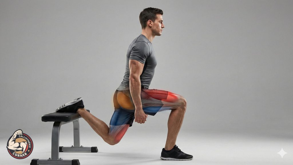 bulgarian split squat callisthenie corner