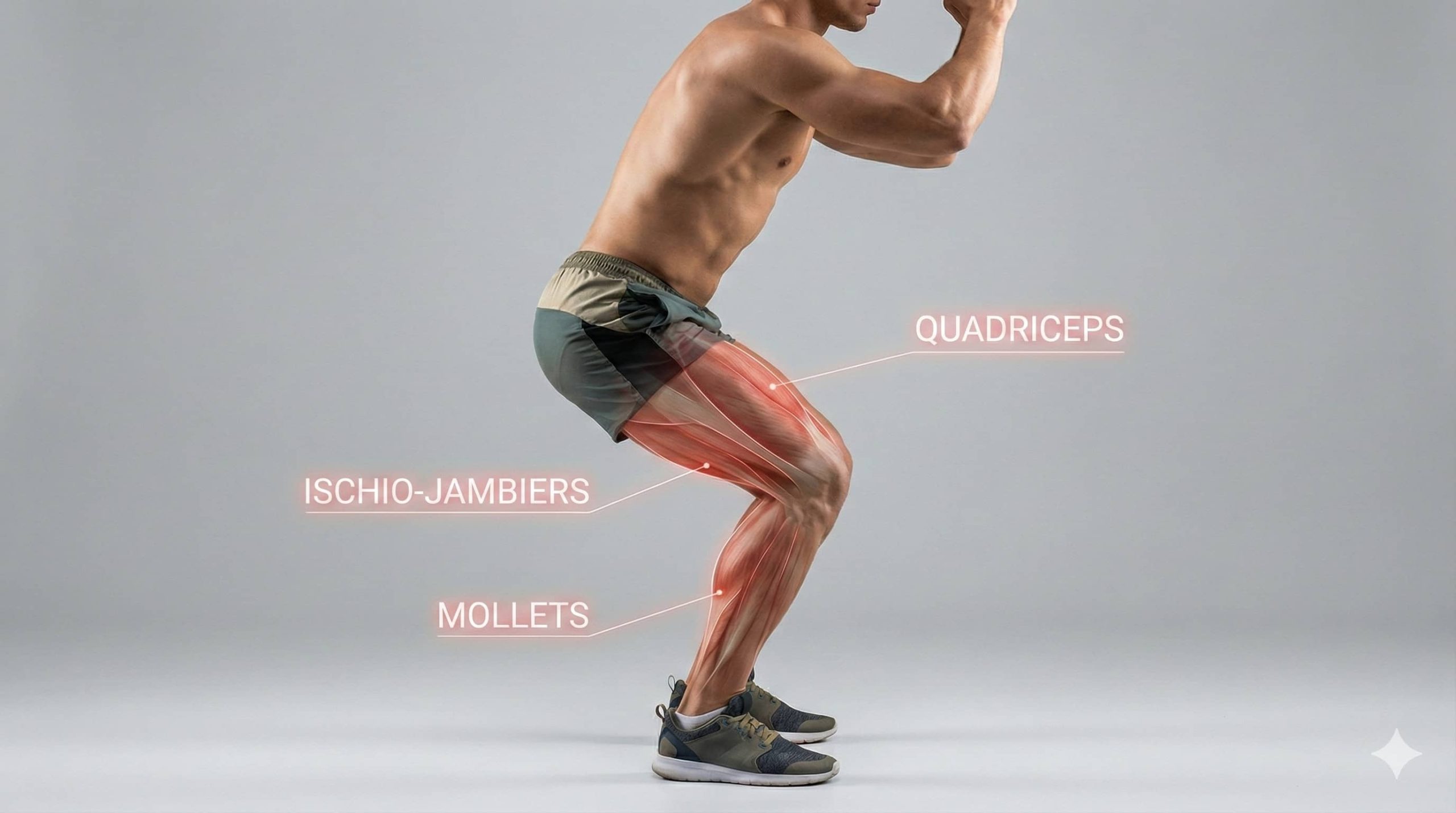 Exercices jambes sans matériel : les meilleurs mouvements à la maison