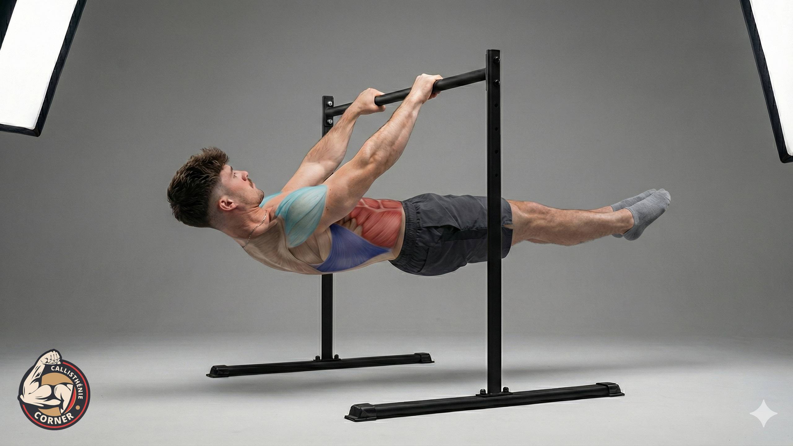 front lever callisthenie corner