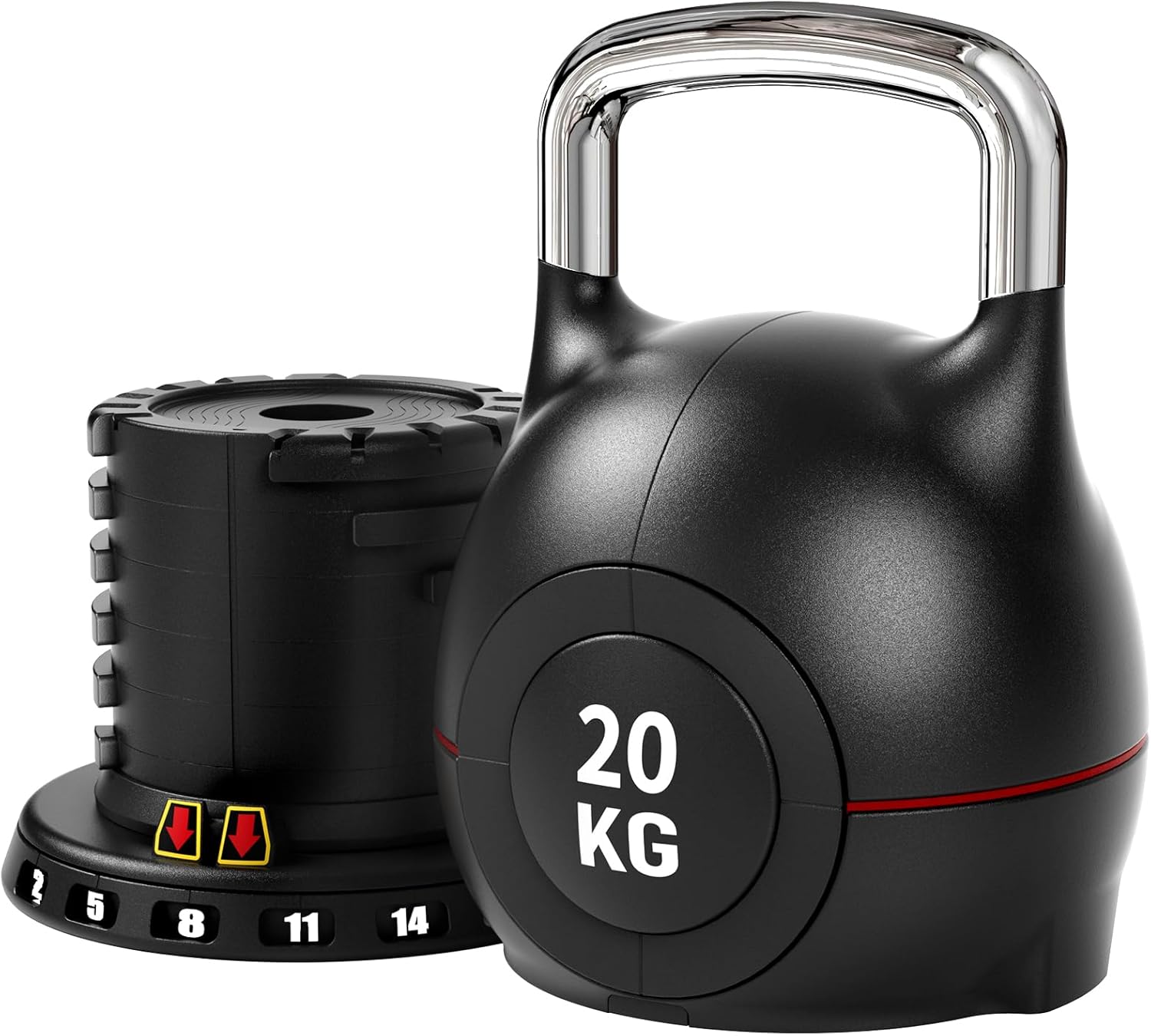 LIFERUN : Kettlebell Réglable 7-en-1