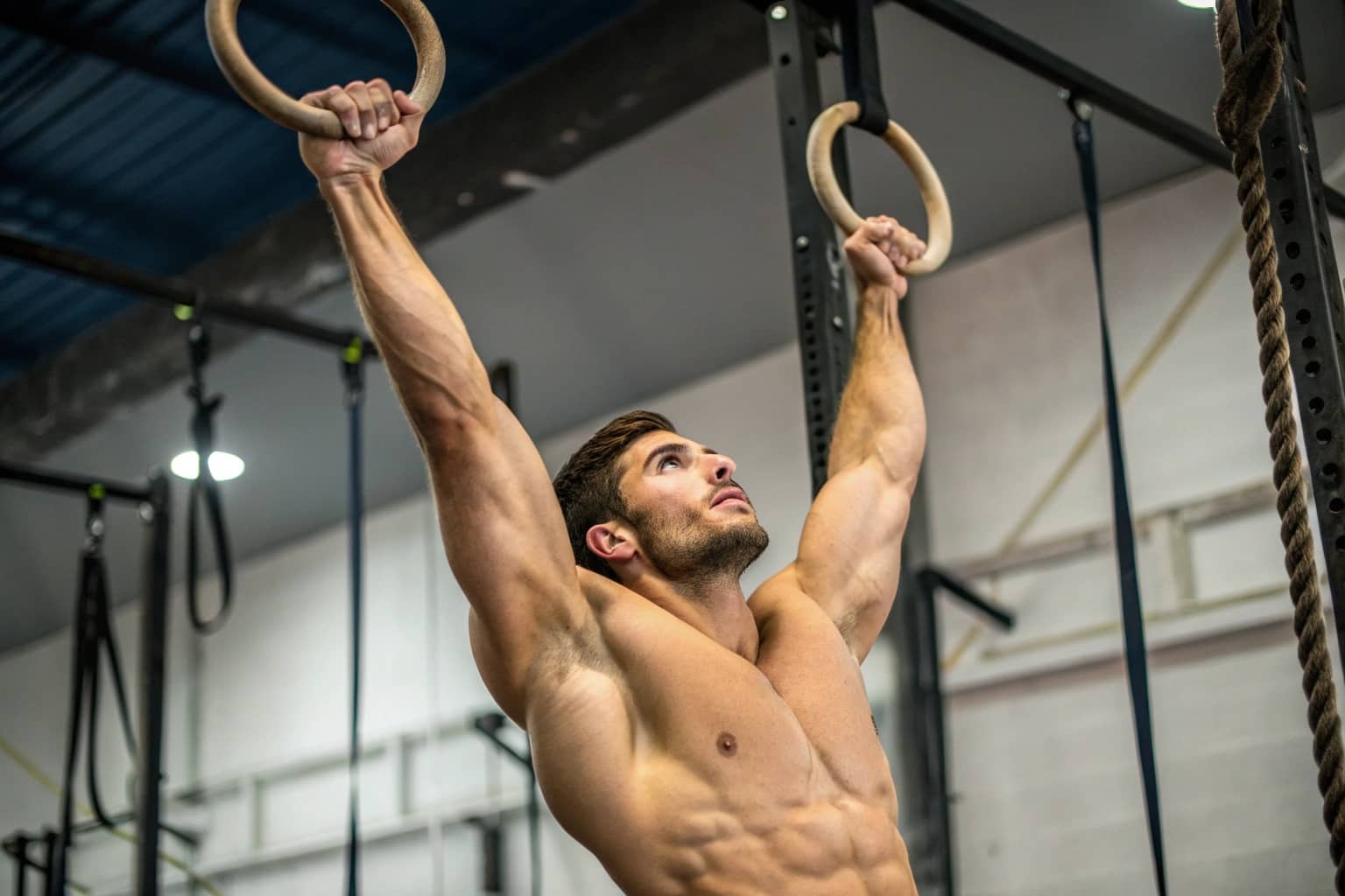 muscle up anneaux